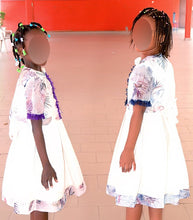 Charger l&#39;image dans la galerie, Robe de ville , de fête, de cérémonie, d&#39;anniversaire pour petite fille

