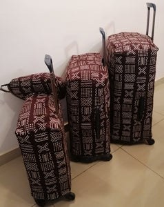Lot de 3 Housses de protection pour valise (tissu wax) – LA MAISON EYA