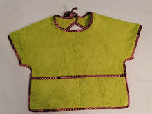 Charger l&#39;image dans la galerie, Lot de 2 bavoirs bébé à manches-tissu coton imprimé (wax).
