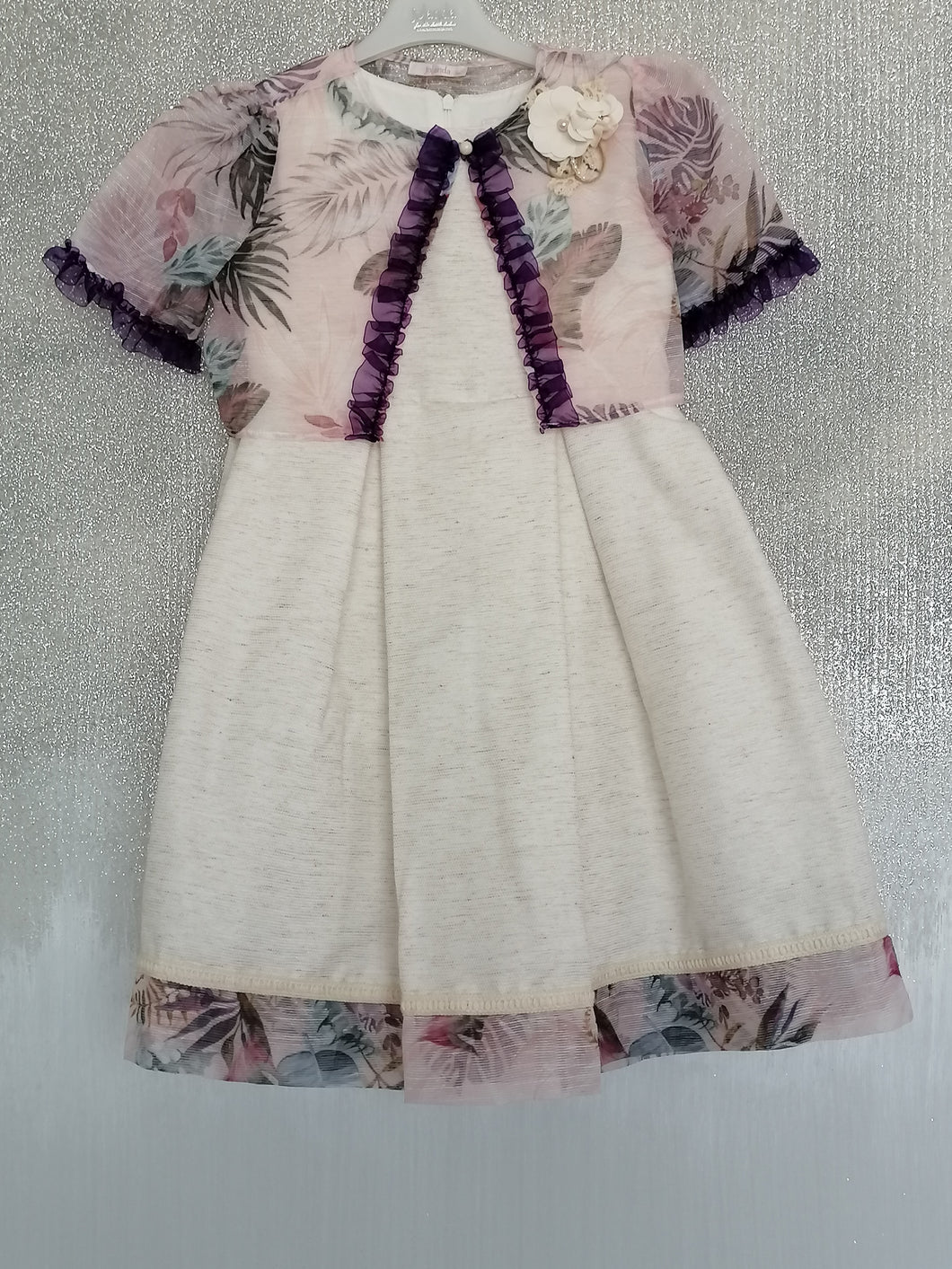 Robe de ville , de fête, de cérémonie, d'anniversaire pour petite fille
