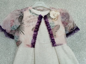 Robe de ville , de fête, de cérémonie, d'anniversaire pour petite fille