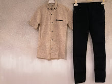 将图片加载到图库查看器，Ensemble garçon chemise + pantalon
