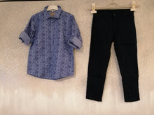 将图片加载到图库查看器，Ensemble garçon chemise + pantalon
