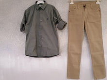 Cargar imagen en el visor de la galería, Ensemble garçon chemise + pantalon
