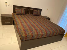 Charger l&#39;image dans la galerie, Parure Housse de Couette imprimé Wax, Zippée pour lit King Size
