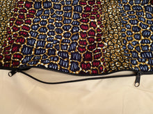 Charger l&#39;image dans la galerie, Parure Housse de Couette imprimé Wax, Zippée pour lit King Size
