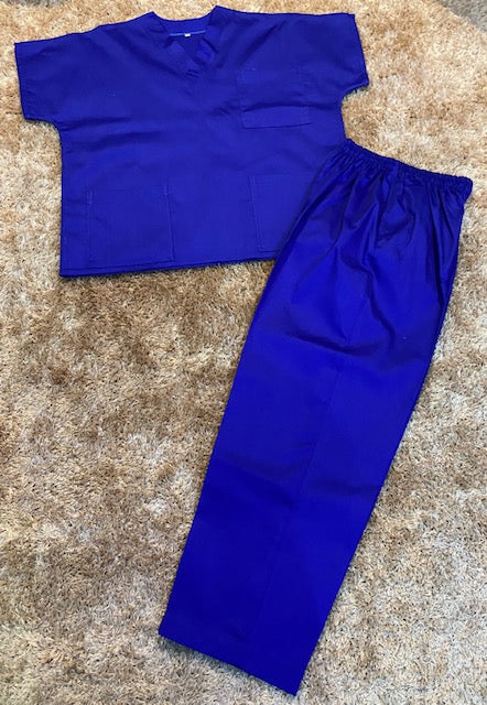 Ensemble Tunique et pantalon coton ou polyester-coton