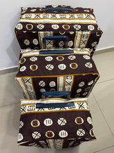 Load image into Gallery viewer, Lot de 3 Housses de protection pour valise (tissu- wax)
